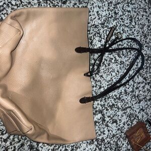 Reversible Brown Leather Purse